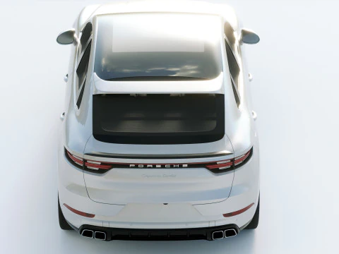 Porsche Cayenne Turbo Coupe 2020 3D Model
