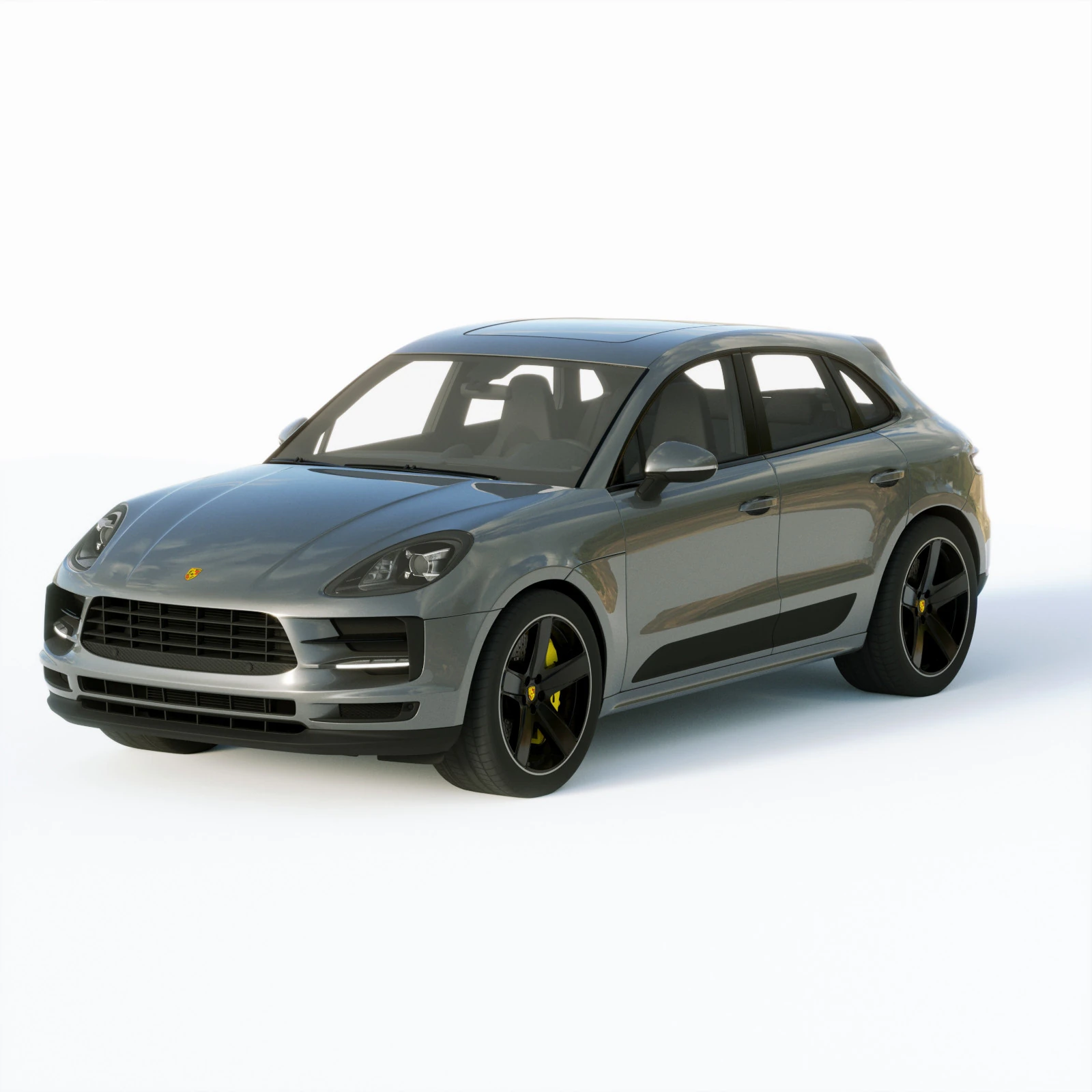 Porsche Macan 2019 3D Model .c4d .max .obj .3ds .fbx .stl .blend 