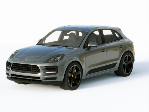 Porsche Macan 2019 3D Model