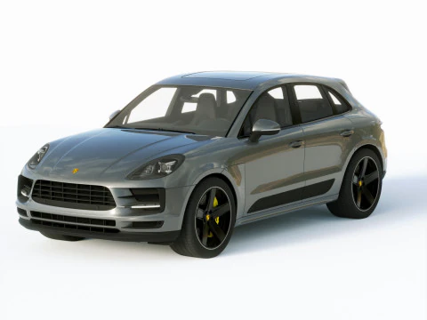 Porsche Macan 2019 3D Model