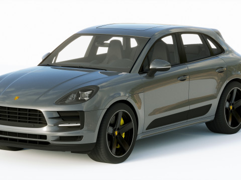 Porsche Macan 2019 3D Model