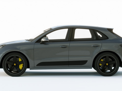 Porsche Macan 2019 3D Model