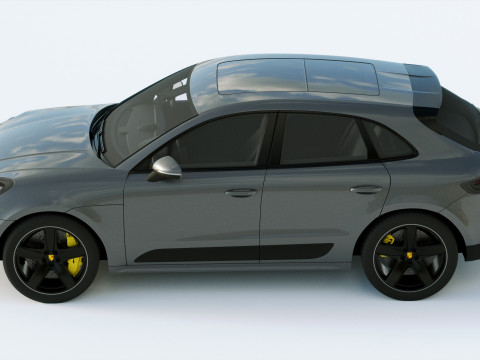 Porsche Macan 2019 3D Model