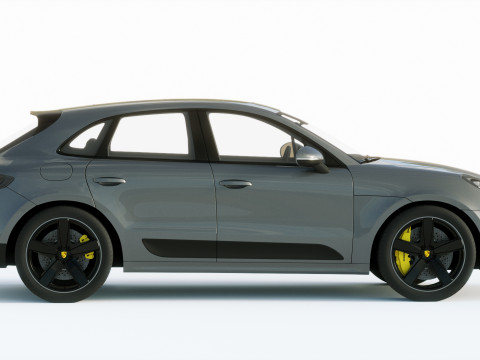 Porsche Macan 2019 3D Model