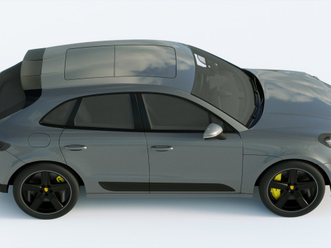 Porsche Macan 2019 3D Model