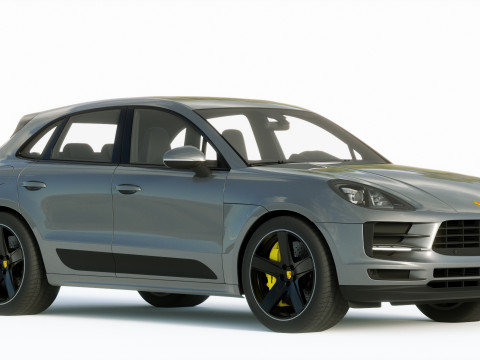 Porsche Macan 2019 3D Model