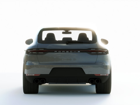 Porsche Macan 2019 3D Model