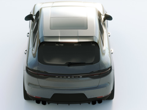 Porsche Macan 2019 3D Model