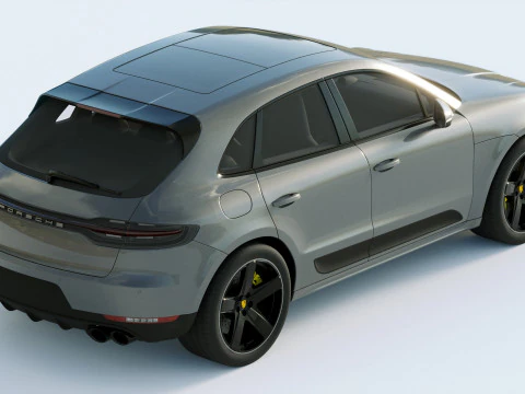 Porsche Macan 2019 3D Model