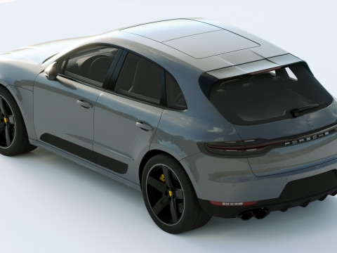 Porsche Macan 2019 3D Model