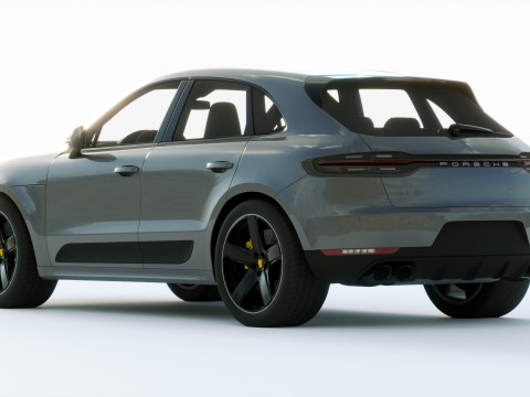 Porsche Macan 2019 3D Model