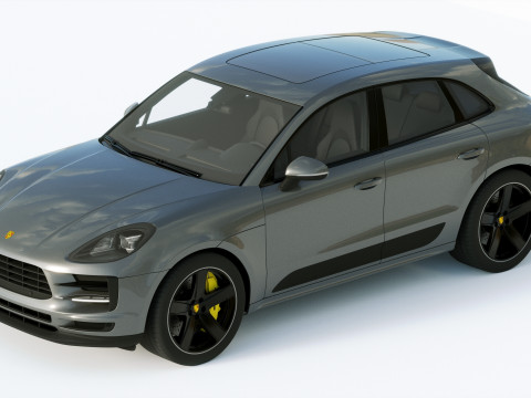 Porsche Macan 2019 3D Model