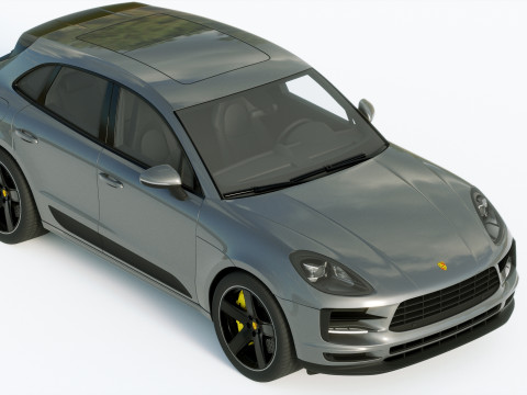 Porsche Macan 2019 3D Model