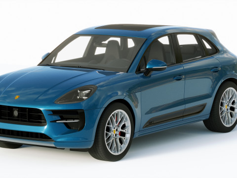 Porsche Macan GTS 2020 3D Model