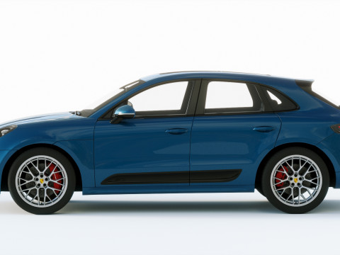 Porsche Macan GTS 2020 3D Model