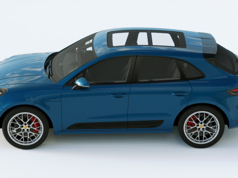 Porsche Macan GTS 2020 3D Model
