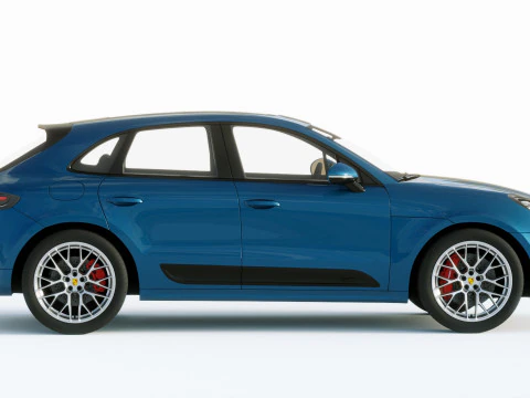 Porsche Macan GTS 2020 3D Model