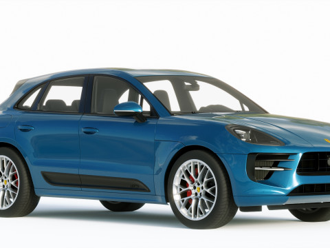 Porsche Macan GTS 2020 3D Model