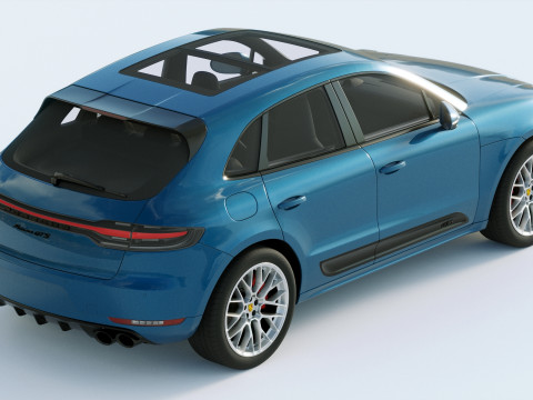 Porsche Macan GTS 2020 3D Model