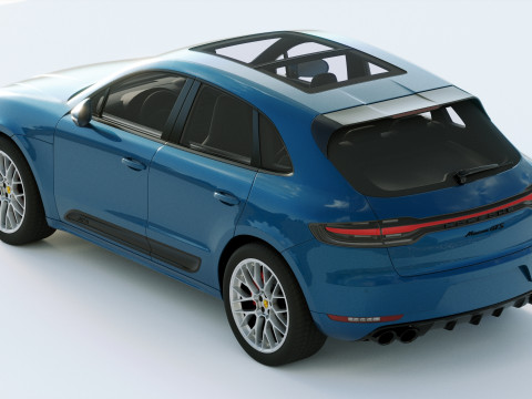 Porsche Macan GTS 2020 3D Model