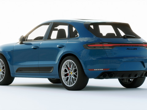 Porsche Macan GTS 2020 3D Model