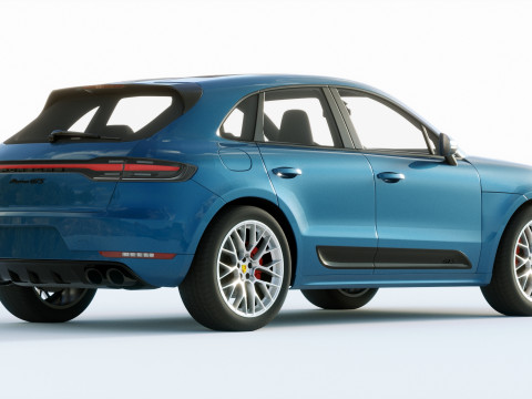 Porsche Macan GTS 2020 3D Model