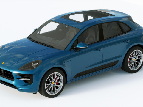 Porsche Macan GTS 2020 3D Model