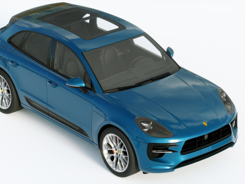 Porsche Macan GTS 2020 3D Model