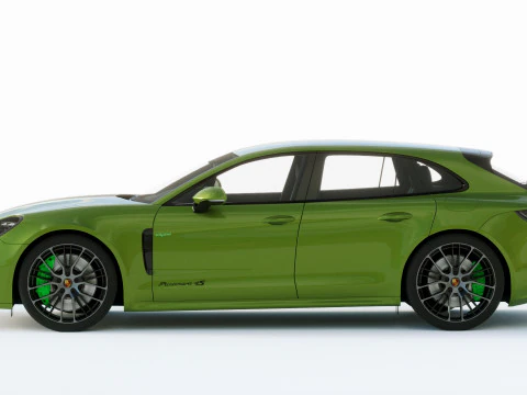 Porsche Panamera 4 E Hybrid Sport Turismo 2021 3D Model