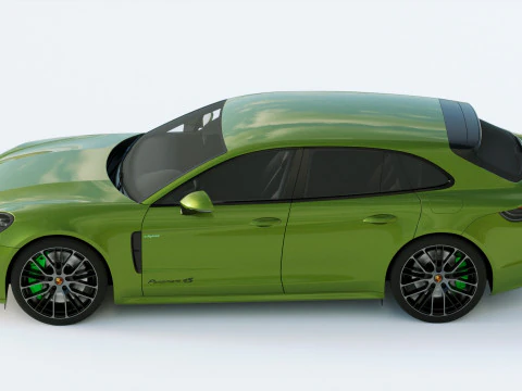 Porsche Panamera 4 E Hybrid Sport Turismo 2021 3D Model