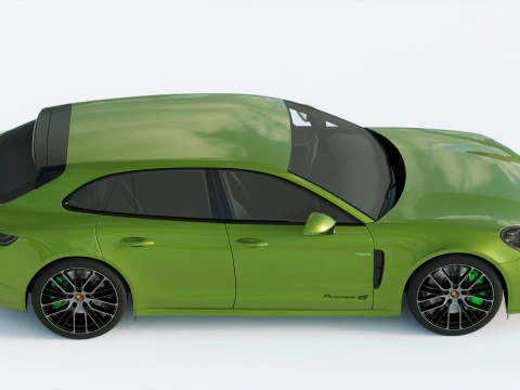 Porsche Panamera 4 E Hybrid Sport Turismo 2021 3D Model