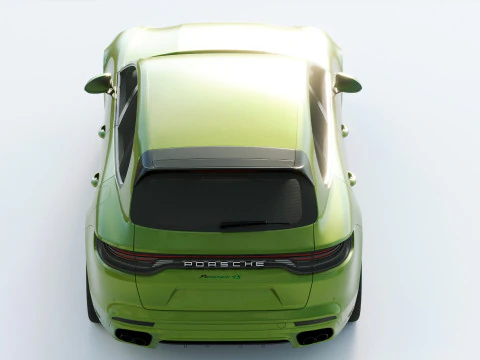 Porsche Panamera 4 E Hybrid Sport Turismo 2021 3D Model