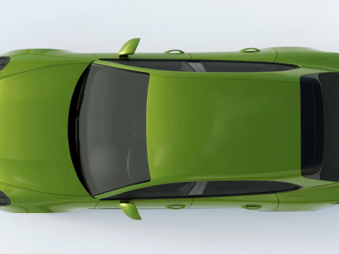 Porsche Panamera 4 E Hybrid Sport Turismo 2021 3D Model