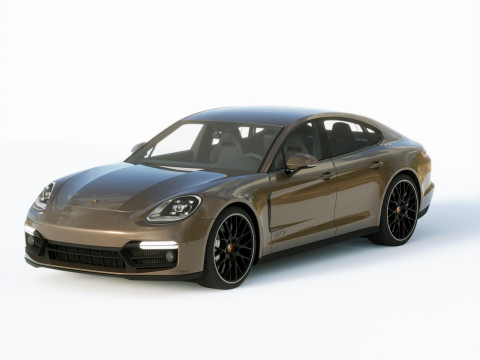 Porsche Panamera GTS 2019 3D Model