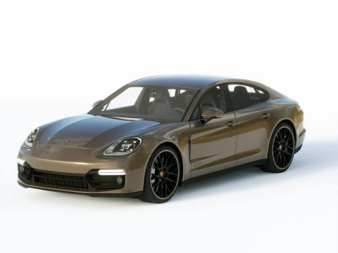 Porsche Panamera GTS 2019 3D Model