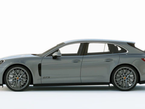 Porsche Panamera GTS Sport Turismo 2019 3D Model