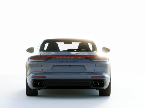 Porsche Panamera Turbo S Sport Turismo 2021 3D Model