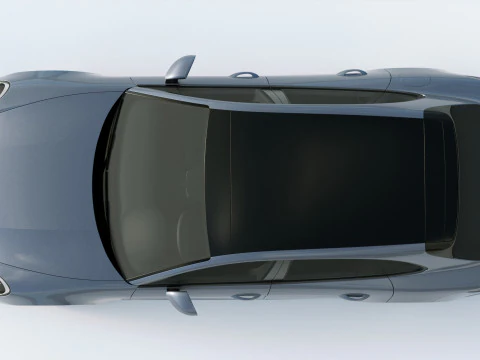 Porsche Panamera Turbo S Sport Turismo 2021 3D Model