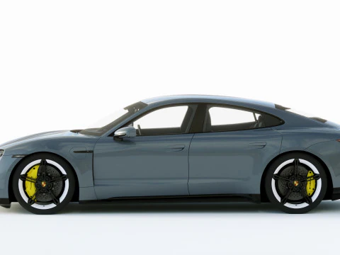 Porsche Taycan 2020 3D Model