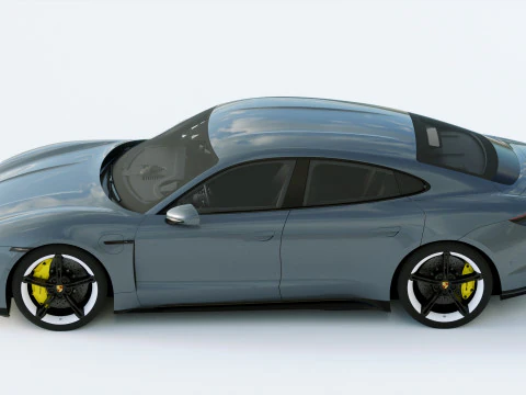 Porsche Taycan 2020 3D Model