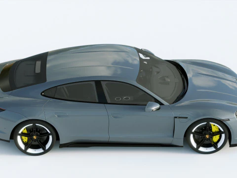 Porsche Taycan 2020 3D Model