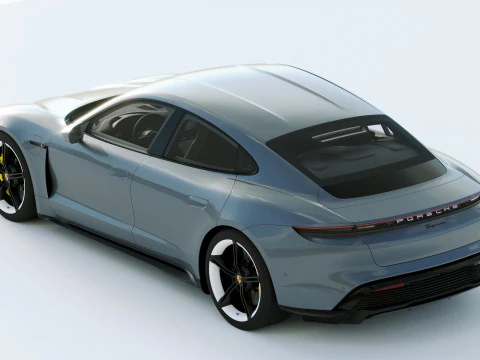 Porsche Taycan 2020 3D Model