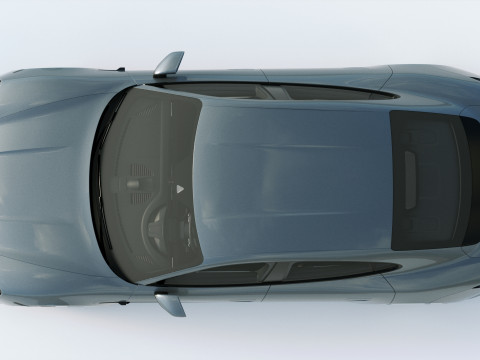 保时捷 Taycan 2020 3D 模型