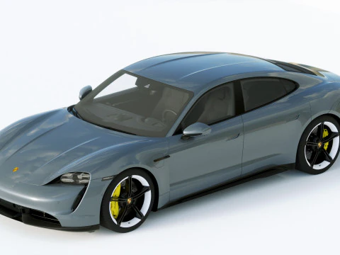Porsche Taycan 2020 3D Model
