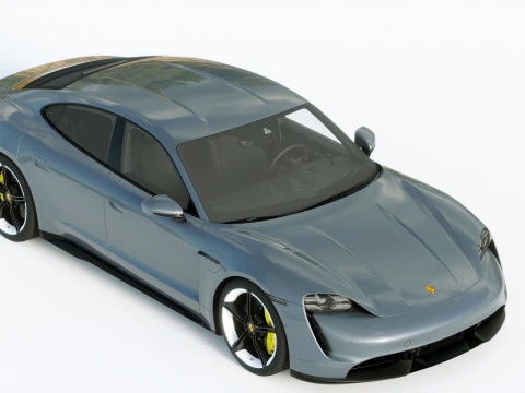 Porsche Taycan 2020 3D Model