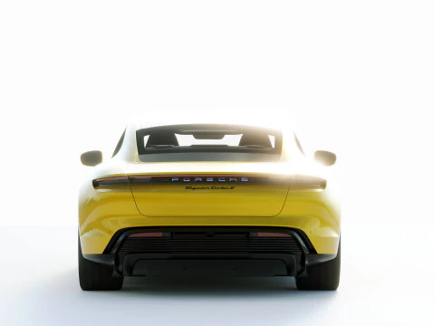 Porsche Taycan Turbo S 2020 3D Model