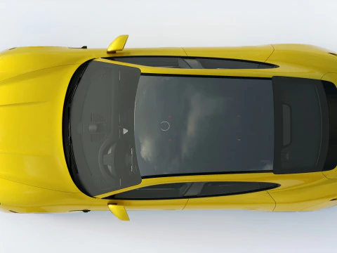 Porsche Taycan Turbo S 2020 3D Model