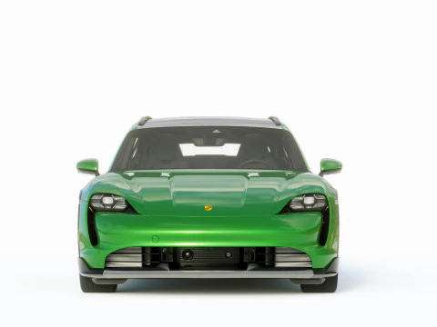 Porsche Taycan Turbo S Cross Turismo 2021 3D Model