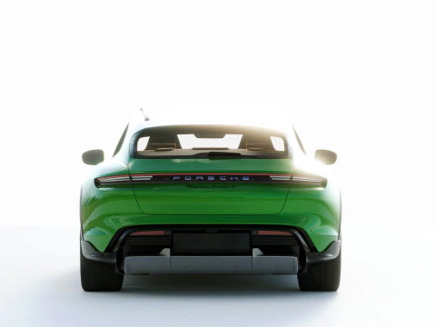 Porsche Taycan Turbo S Cross Turismo 2021 3D Model