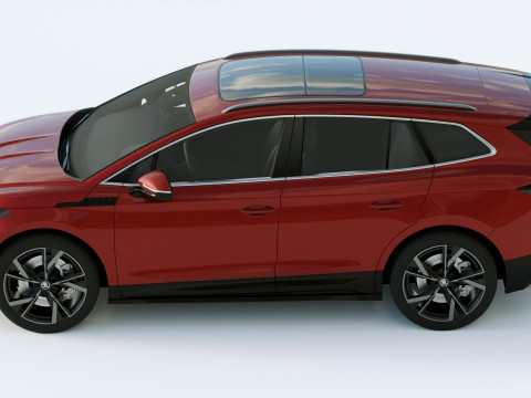 Skoda Enyaq 2021 3D Model